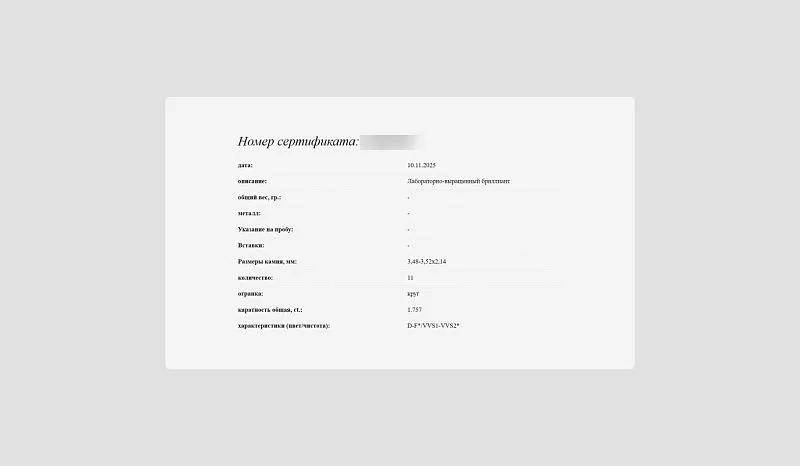 Все данные сохраняются в базе сайта: даже сертификаты, выданные в самом начале работы лаборатории остаются доступны для проверки.